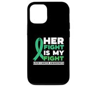 Her Fight Is My Fight Liver Cancer Awareness Support Squad Case for iPhone 12/12 Pro