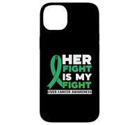 Her Fight Is My Fight Liver Cancer Awareness Support Squad Case for iPhone 14 Plus