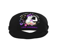 Her Fight is My Fight Lupus Awareness Support Lupus Warrior Sports Sweatbands for Men Women Non Slip Elastic Wristbands Headbands for Basketball Tennis Workout Gym Yoga Absorbent Breathable