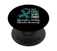 Her Fight My Fight Dissociative Identity Disorder Awareness PopSockets Adhesive PopGrip