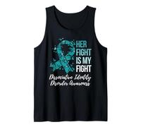 Her Fight My Fight Dissociative Identity Disorder Awareness Tank Top