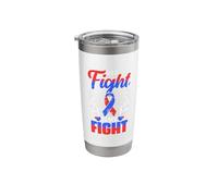 Her Fight My Fight Heart Warrior Congenital Heart Defect CHD Stainless Steel Insulated Tumbler