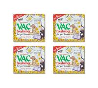 Her Flavour 4x Vac Extra Strength Fresh Fragrance Hoover Disc, Air Fresheners for Pet Lovers, Fits All Vacuum Cleaners, Pet Friendly Air Freshener, Air Fresheners for Home, Spring Meadow (24 Discs)