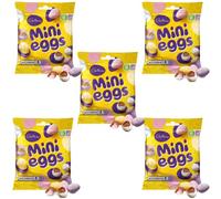 Her Flavour 5x Easter Chocolate Mini Eggs Happy Easter Celebration 2023 | Mini Chocolate Easter Eggs Gifts for Women Men Kids | Bundle Pack Deals | 80g