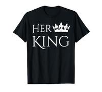 Her King His Queen Shirts Matching Couple Outfits T-Shirt