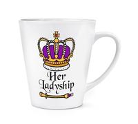 Her Ladyship Crown 12oz Latte Mug Cup