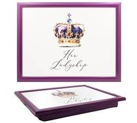 The Leonardo Collection His N Hers Her Ladyship Food Serving Laptray