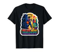 Her Love Never Wavered Value Graphic T-Shirt, Men, Black, L