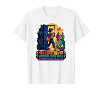 Her Love Never Wavered Value Graphic T-Shirt, Men, White, S