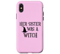 Her Sister Was a Witch Bro My Sister's a Witch Sister Witchy Case for iPhone X/XS
