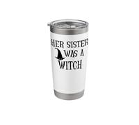 Her Sister was a Witch Bro My Sister's a Witch Sister Witchy Stainless Steel Insulated Tumbler