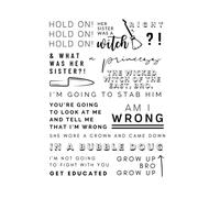 Her Sister Was a Witch: Paperback Journal, 100 sheets (200 pages), Paperback (6.0" x 9.0"), School Notebook, Vine Inspired Gift