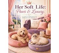 Her Soft Life: Paws & Luxury: Cozy Luxury Coloring Book for Adults & Pet Lovers