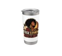 Her Story is History, Black History Month Stainless Steel Insulated Tumbler