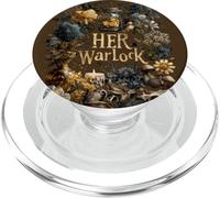 Her Warlock His Witch Witchcraft Couple Occult Magick PopSockets PopGrip for MagSafe