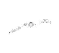 Hera LED recessed spotlight Eco SR 68 white 4,000 K Ø 8.5 cm aluminium