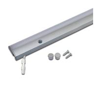 Hera LED under-cabinet lamp ModuLite F, aluminium, 60 cm, 3,000 K, aluminium