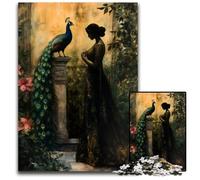 Hera Queen of The Gods 1000 Piece Jigsaw Puzzles for Adults Wooden Puzzles Challenging Brain Teaser Family Activity Home Decor 1000 PCS(38x26cm)