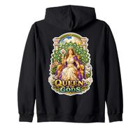 Hera Queen of the Gods Greek Mythology Zip Hoodie