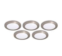 Hera recessed light FR 68 LED, set of five warm white