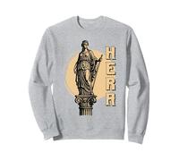 Hera Statue Ancient Greek Mythology Goddess Greece Deity Sweatshirt