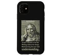 Heraclitus Ancient Greek pre-Socratic Philosopher Quotes Case for iPhone 11