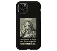 Heraclitus Ancient Greek pre-Socratic Philosopher Quotes Case for iPhone 11 Pro