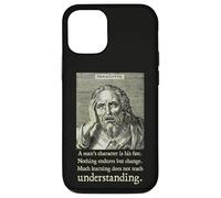 Heraclitus Ancient Greek pre-Socratic Philosopher Quotes Case for iPhone 12/12 Pro