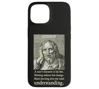 Heraclitus Ancient Greek pre-Socratic Philosopher Quotes Case for iPhone 15