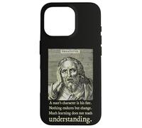 Heraclitus Ancient Greek pre-Socratic Philosopher Quotes Case for iPhone 16 Pro