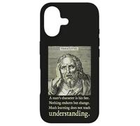 Heraclitus Ancient Greek pre-Socratic Philosopher Quotes Case for iPhone 17