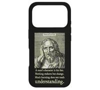 Heraclitus Ancient Greek pre-Socratic Philosopher Quotes Case for iPhone 17 Pro