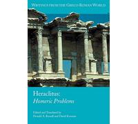 Heraclitus: Homeric Problems: 14 (Writings from the Greco-Roman World)