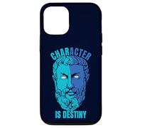 Heraklit Quote Character is Destiny Philosopher Case for iPhone 12/12 Pro