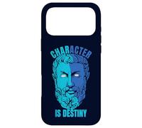 Heraklit Quote Character is Destiny Philosopher Case for iPhone 17 Pro Max