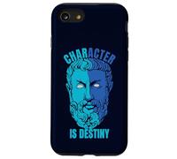 Heraklit Quote Character is Destiny Philosopher Case for iPhone SE (2020) / 7/8