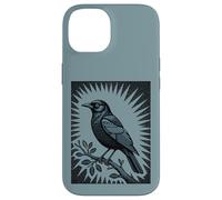 Herald of the Halo Raven Illustration Case for iPhone 14