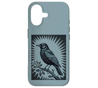 Herald of the Halo Raven Illustration Case for iPhone 17