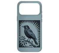 Herald of the Halo Raven Illustration Case for iPhone 17 Pro Max