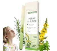 Herb/al Diffuser Pen with Nat/ural Extracts for Lung Cleansing,Mist Inh/alator for Stop Smo/king A/ids,Portable Inh/aler for Breathing Cleanse,Impro/vement Bre/athing Set for Ai/r Fres/hening(Green)