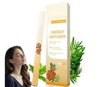Herb/al Diffuser Pen with Nat/ural Extracts for Lung Cleansing,Mist Inh/alator for Stop Smo/king A/ids,Portable Inh/aler for Breathing Cleanse,Impro/vement Bre/athing Set for Ai/r Fres/hening(Yellow)