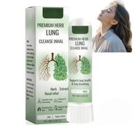 Herb/al Lung Nasal Inh/aler Stick,NAT/Ural Lung Cleansing Spray,Lung Cleanse Nasal Spray,Refreshing Nose Inh/aler for Easy Breathe,Inh/aler Nasal Stick,Lung Cleansing Inh/aler for Breathing