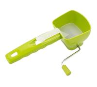 Herb Chopper for Fresh Herbs Manual Rotating Vegetable Chopper with Handle Labor-Saving Veggie Chopper for Herbs Oats Wheat and Coffee Beans
