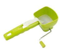 Herb Chopper for Fresh Herbs, Manual Rotating Vegetable Chopper with Handle, Labor-Saving Veggie for Herbs, Oats, Wheat, and Coffee Beans
