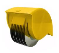 Herb Chopper Herb Roller with 6 Stainless Steel Blade, Manual Herb Chopper, Detachable Washable Herb Cutter, Portable Herb Choppers for Cilantro Scallion