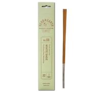 HERB & EARTH H&E Bamboo Incense - White SAGE - 20 Sticks by Nippon KODO, Japanese Quality Incense Since 1575
