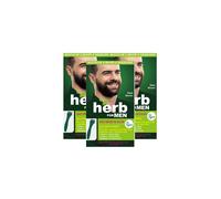 Herb For Men Mustache & Beard Dye, PPD-Free Ammonia-Free, Vegan with Natural Ingredients, Odorless, Gentle for Sensitive Skin, No Skin Irritation