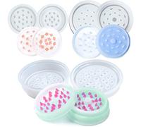 Herb Grinder Epoxy Resin Silicone Moulds Set for Spice Tea Leaf 3 Sizes 2.5 inch 2inch 1.6inch
