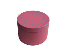 Herb Grinder Metal, Speckled Design, 63mm /2.5" Pink