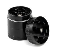 Herb Grinder, Spice Crusher, 4 Parts 30mm, Mini Crusher, Sharp Diamond Teeth, Grinder for Dry Herb Portable Zinc Alloy Metal Grinders, Magnetic Lid (Jade)
